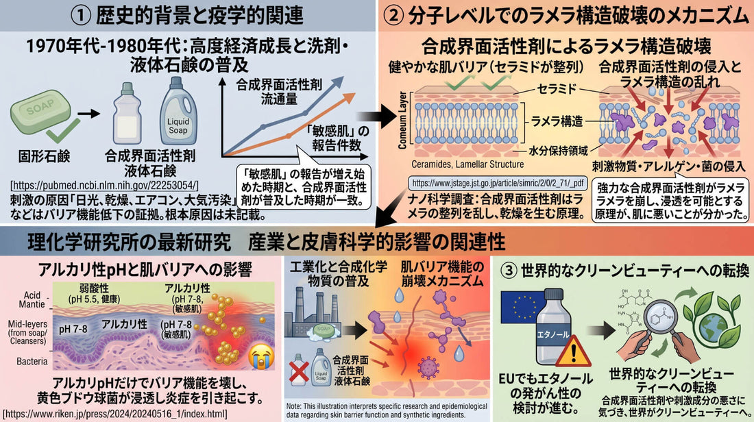 敏感肌が呼ばれた頃に、何が起きたのか❓