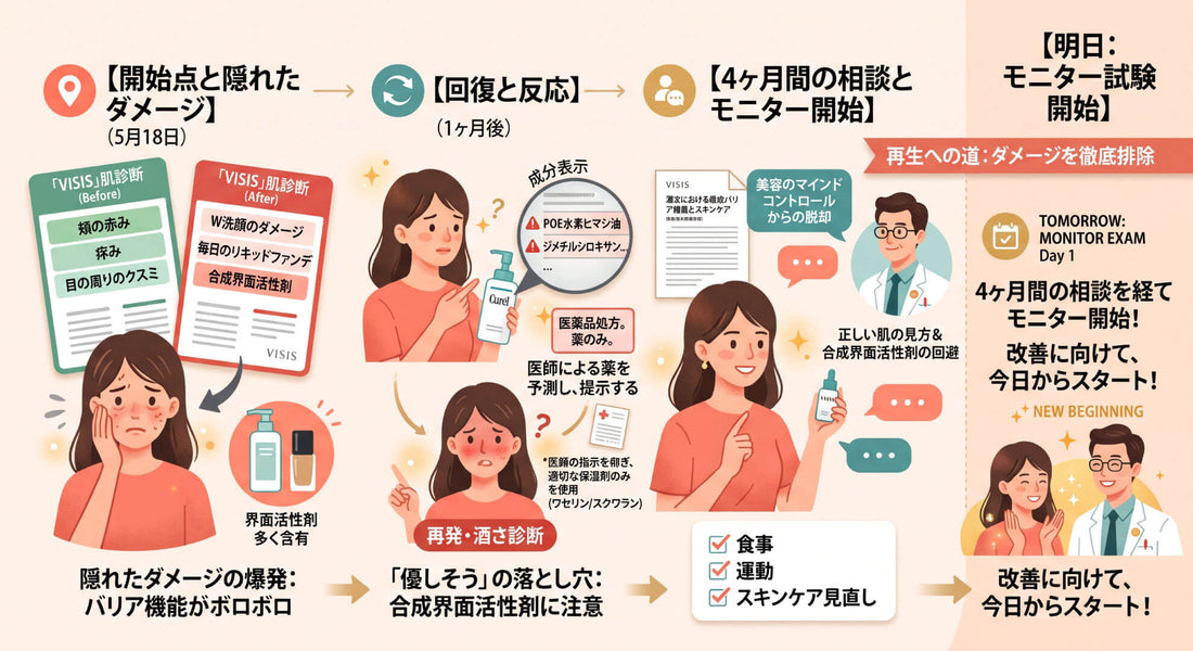 久しぶりの、モニター開始✨