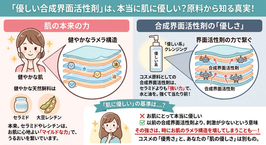 合成界面活性剤悪くない❗そんなはずはない❗